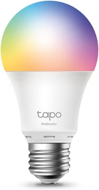 Ampoule Connectée Wifi, Ampoule LED E27 Multicolore 2500K-6500K, Dimmable 8.7 W 806Lm, Compatible Avec Alexa Et Google Home, Commande Vocale, Economie D'Énergie, L530E